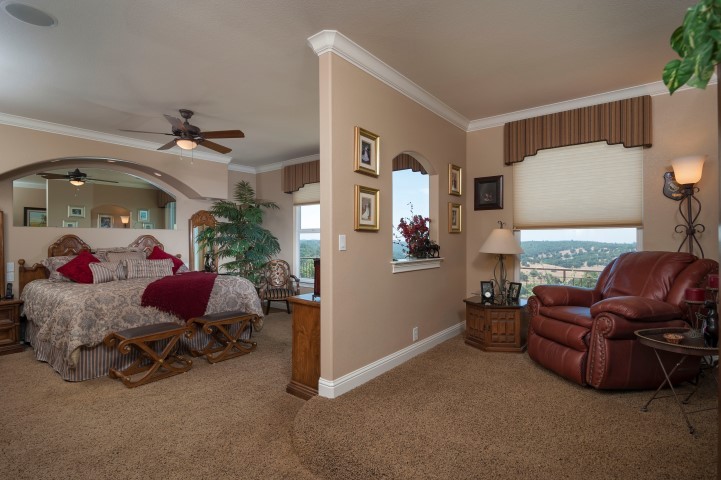master suite large master suite with fireplace and separate retreat. wake up to gorgeous views every day.