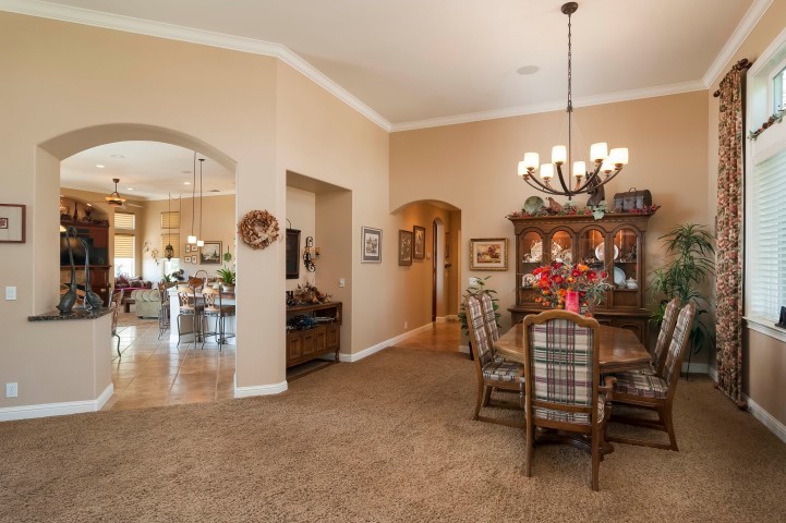 formal dining room plenty of entertaining space for your family and friends.